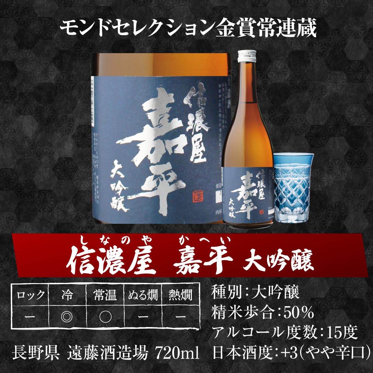 Amazon.co.jp: 日本酒最高ランクの大吟醸720ml 5本セット 4合瓶 酒